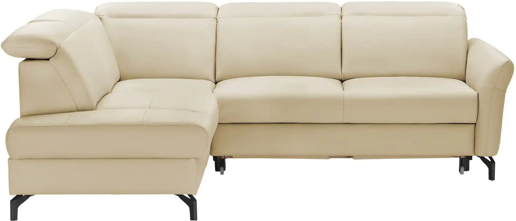 uno Ecksofa Basel ¦ beige ¦ Maße (cm): B: 243 H: 100 T: 200.0 Polstermöbel > Sofas > 3-Sitzer - Höffner
