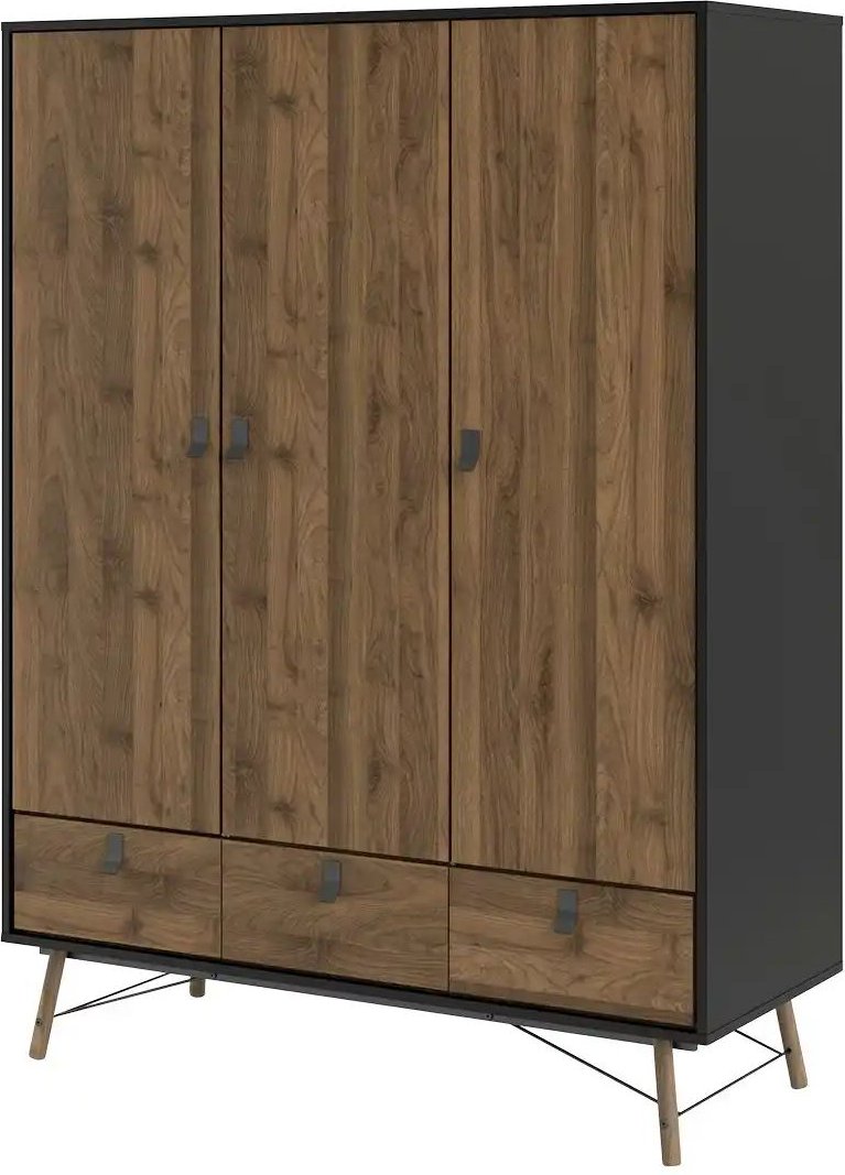 Drehtürenschrank Ripley ¦ holzfarben ¦ Maße (cm): B: 150 H: 200 T: 60.0 Schränke > Kleiderschränke > Drehtürenschränke ...