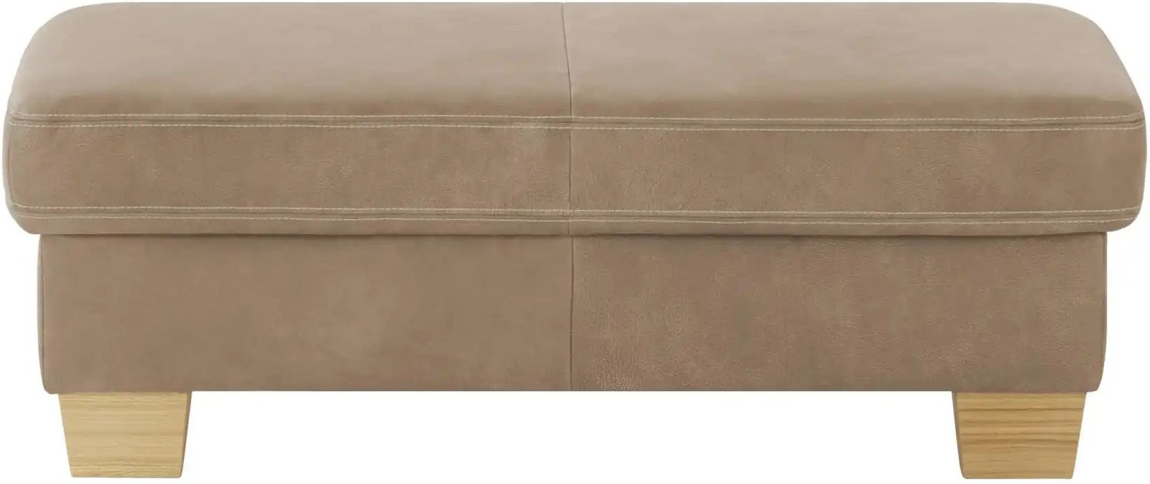 meinSofa XXL-Hocker Samu ¦ beige ¦ Maße (cm): B: 130 H: 45 T: 65.0 Polstermöbel > Polsterzubehör - Höffner
