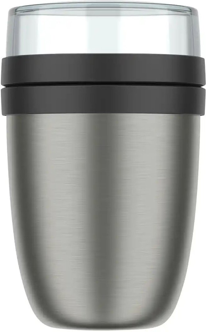 Mepal Thermolunchpot Ellipse ¦ rosa/pink ¦ Edelstahl,Kunststoff ¦ Maße (cm): H: 16,9 Ø: 10.7 Kaffee & Tee > Isolierbec...