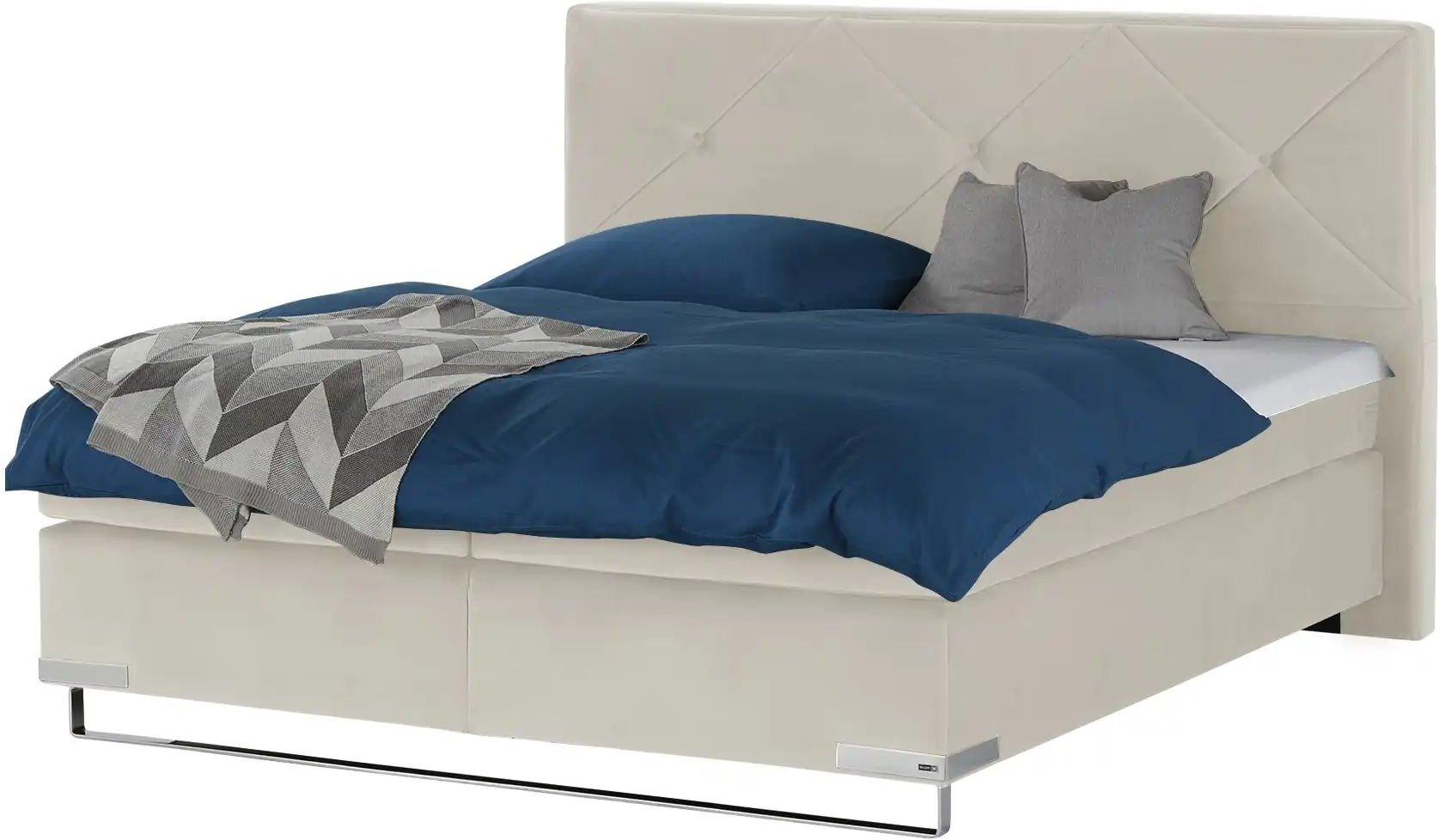 Musterring Boxspringbett Standardversion Dubai ¦ creme ¦ Maße (cm): B: 197 H: 124 Betten > Boxspringbetten - Höffner