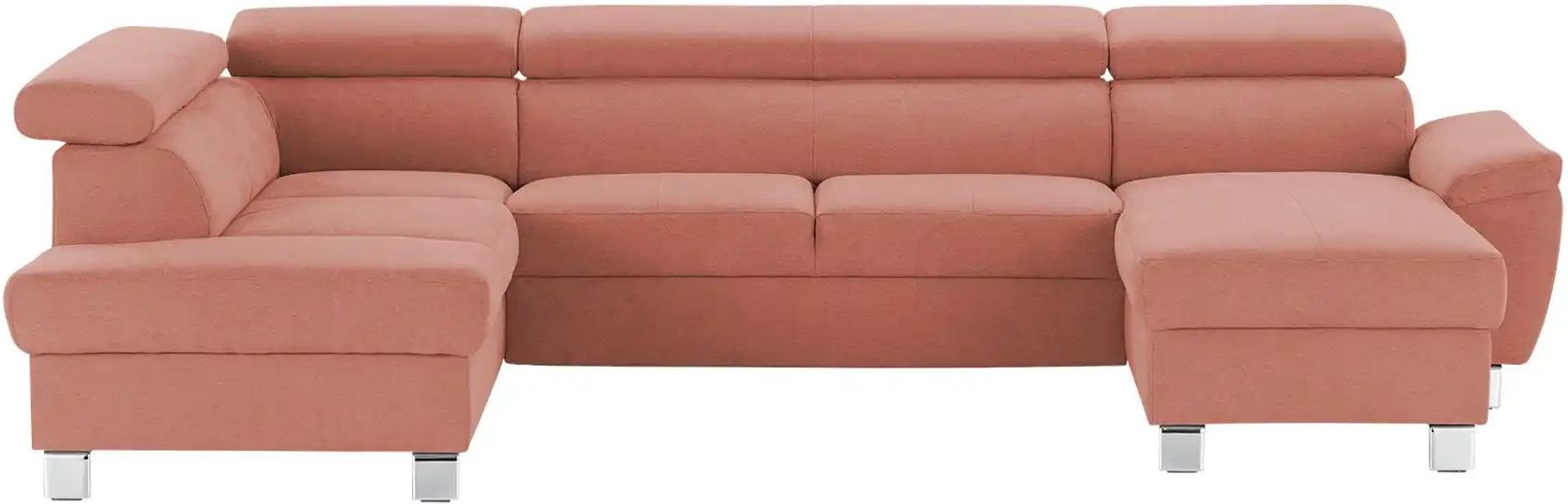 uno Wohnlandschaft aus Mikrofaser Avola ¦ blau ¦ Maße (cm): B: 318 H: 90 T: 208.0 Polstermöbel > Sofas > Wohnlandschafte...