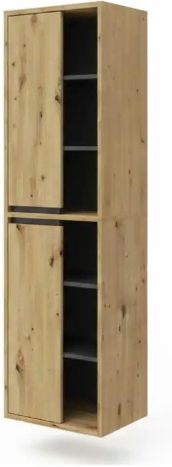 Hochschrank ¦ holzfarben ¦ Maße (cm): B: 50 H: 170 Schränke > Badschränke > Bad-Hochschränke - Höffner