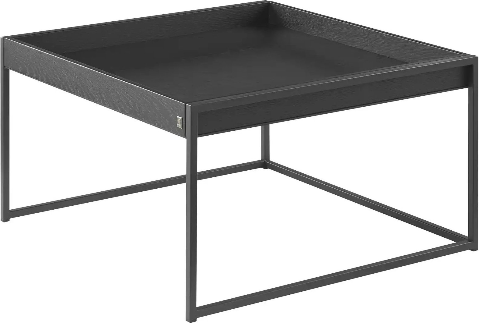 Thumbnail - Musterring Couchtisch JustB! ¦ schwarz ¦ Maße (cm): B: 68 H: 38 Tische > Couchtische > Couchtisch Massivholz - Höffner