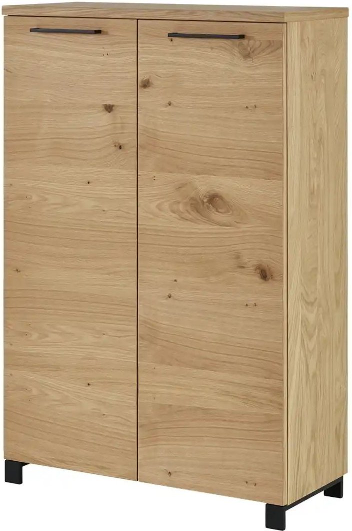 Thumbnail - Wohnwert Schuhkommode Valeo ¦ holzfarben ¦ Maße (cm): B: 84 H: 126 T: 37.0 Garderoben & Kleiderstangen > Garderoben Sch...