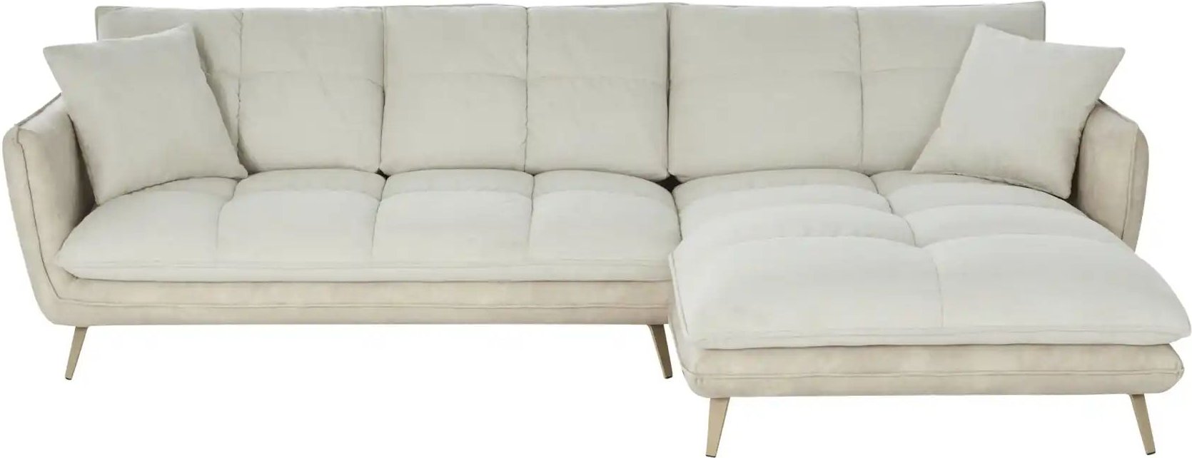 bobb Ecksofa  Arianna ¦ beige ¦ Maße (cm): B: 300 H: 90 T: 196.0 Polstermöbel > Sofas > 3-Sitzer - Höffner