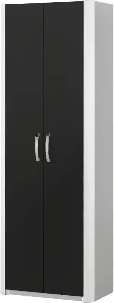 Thumbnail - Garderobenschrank Juno ¦ schwarz ¦ Maße (cm): B: 67 H: 187 T: 40.0 Schränke > Dielenschränke - Höffner