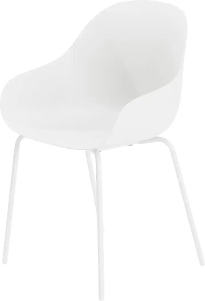 Connubia Schalenstuhl Academy ¦ weiß ¦ Maße (cm): B: 53 H: 83 T: 50.0 Stühle > Esszimmerstühle > Esszimmerstühle mit Ar...
