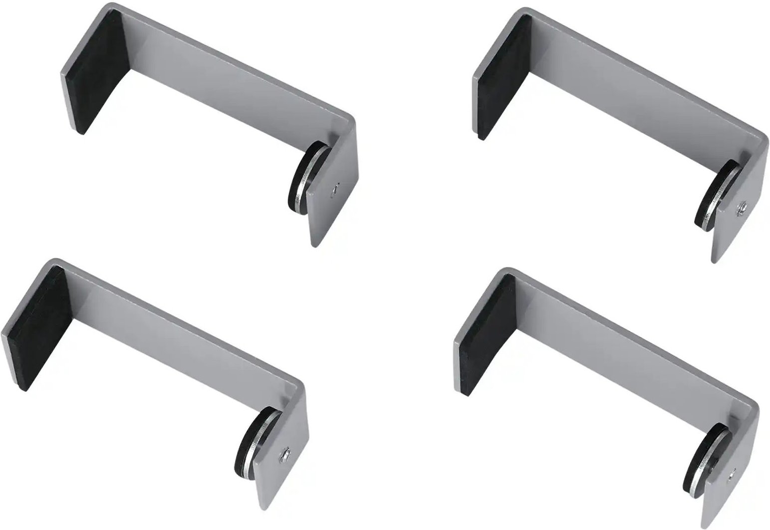 smart Regalfixierung 4er-Set Up2U ¦ grau ¦ Maße (cm): B: 4,2 H: 9 T: 3.3 Sonstiges Zubehör - Höffner