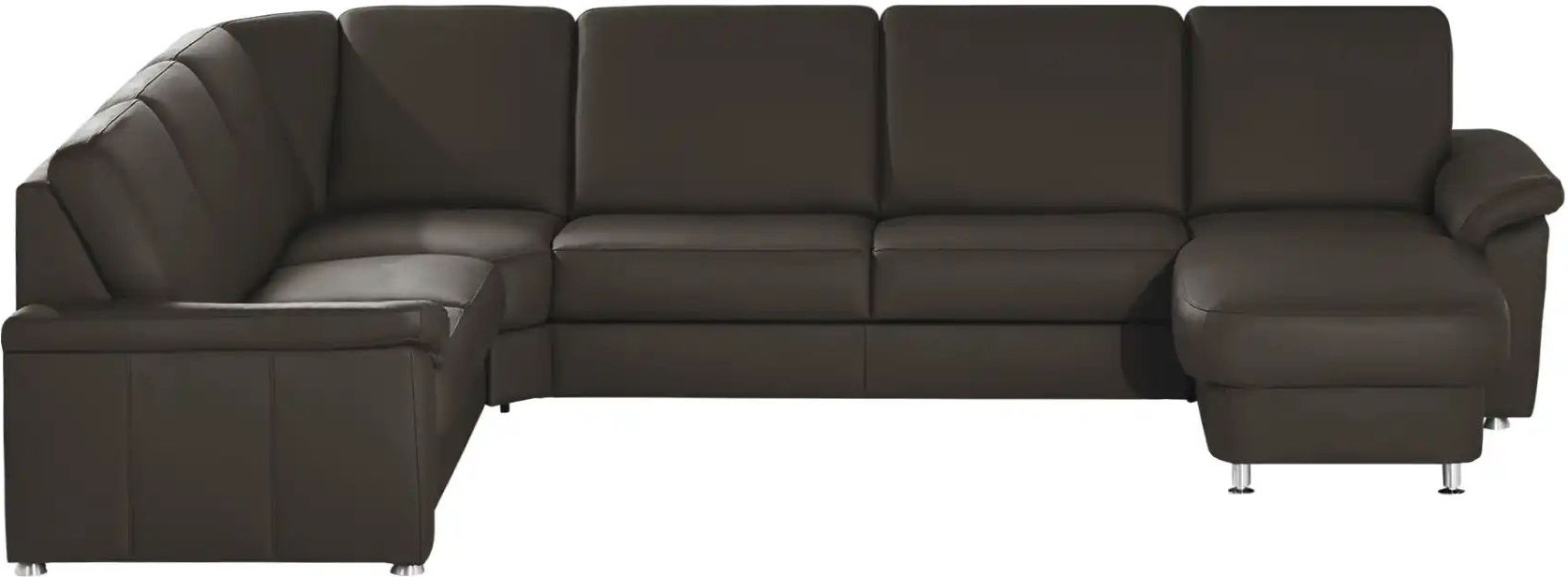 meinSofa Wohnlandschaft Leder Carolin ¦ braun ¦ Maße (cm): B: 330 H: 91 T: 240.0 Polstermöbel > Sofas > Wohnlandschaften...