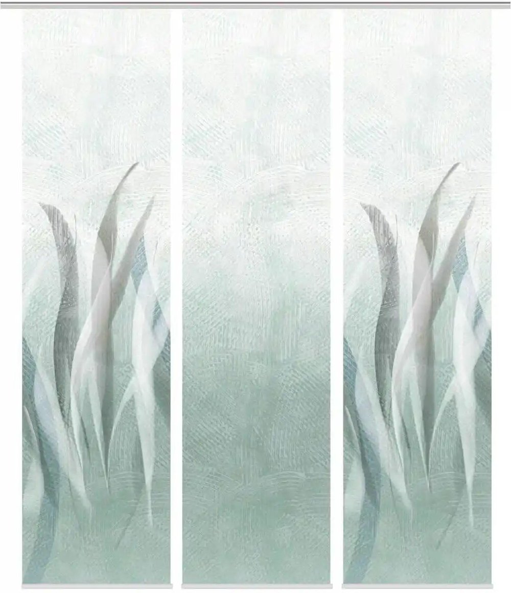 Thumbnail - HOME Wohnideen Schiebevorhang ¦ grün ¦ Synthetik ¦ Maße (cm): B: 60 H: 245 Gardinen & Rollos > Gardinen & Vorhänge > S...