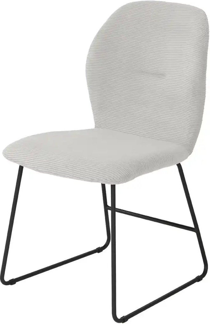 Thumbnail - Jette Home Esszimmerstuhl Moriva ¦ silber ¦ Maße (cm): B: 52 H: 90 T: 66.0 Stühle > Küchenstühle > Polster Küchenstühle...