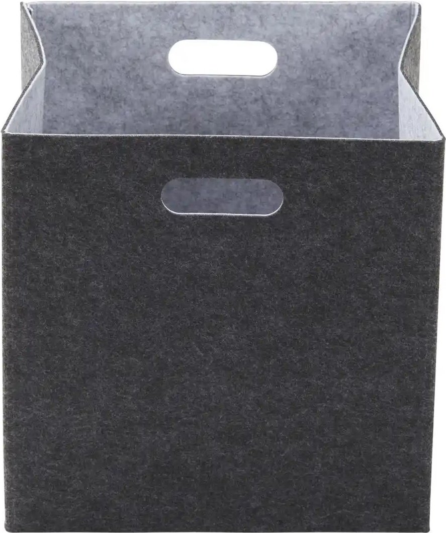 HOME STORY Filzbox ¦ schwarz ¦ Filz ¦ Maße (cm): B: 30 H: 30 T: 30.0 Aufbewahrung > Körbe - Höffner