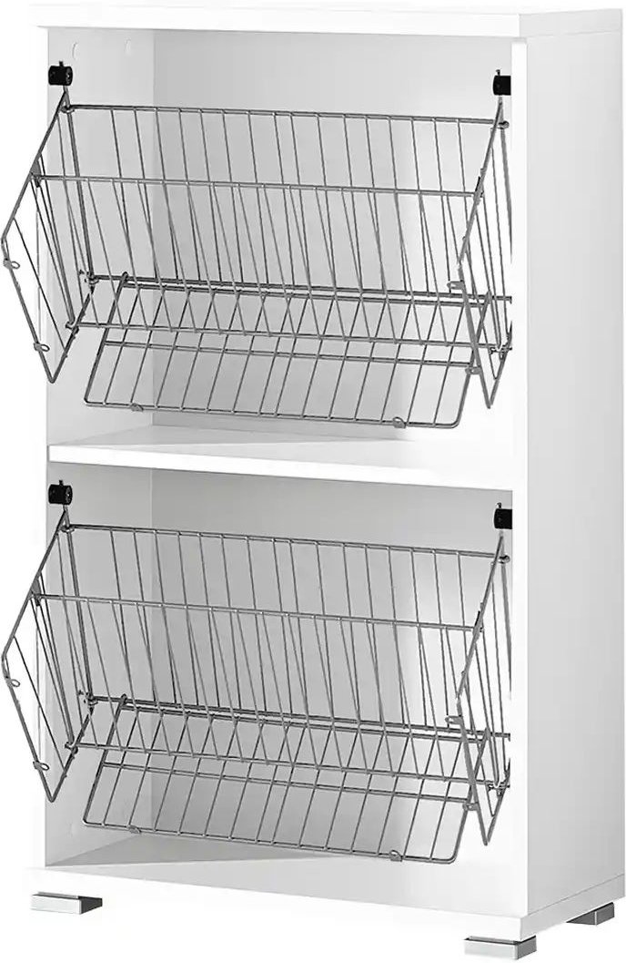 uno Schuhschrankkorpus Weiß Puzzle ¦ weiß ¦ Maße (cm): B: 53 H: 91 T: 30.0 Garderoben & Kleiderstangen > Garderoben Schu...