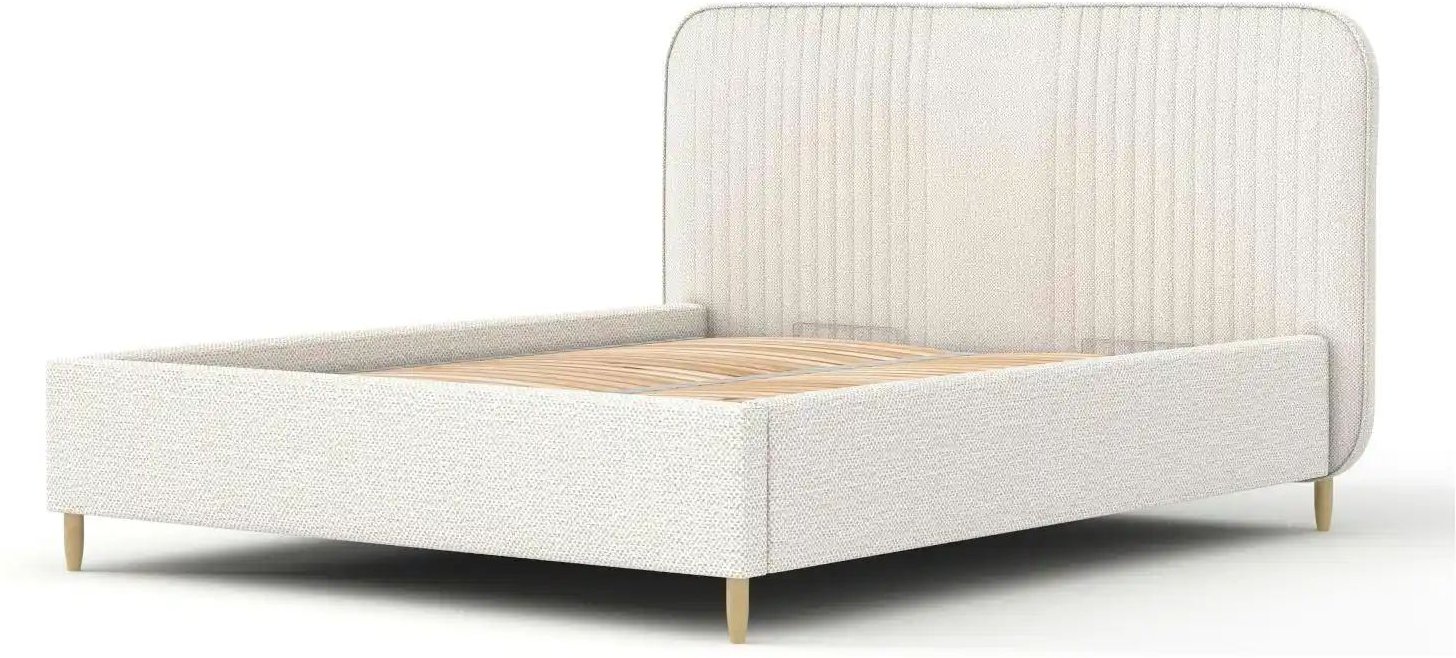 Polsterbett mit Stauraum Livy ¦ creme ¦ Maße (cm): B: 191 H: 116 Betten > Polsterbetten - Höffner