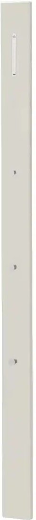 Wohnwert Garderobenpaneel Helen ¦ creme ¦ MDF-Platte ¦ Maße (cm): B: 10 H: 165 T: 5.0 Garderoben & Kleiderstangen > Wan...