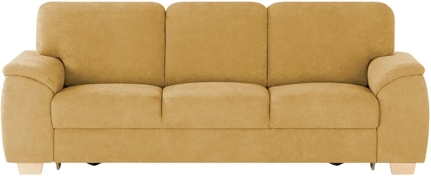 smart Sofa Valencia ¦ gelb ¦ Maße (cm): B: 240 H: 90 T: 93.0 Polstermöbel > Sofas > 3-Sitzer - Höffner