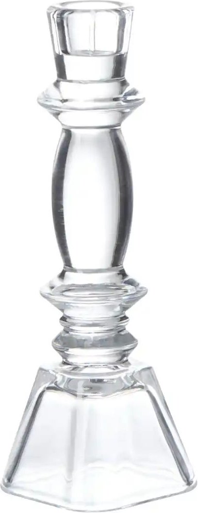 HOME STORY Kerzenhalter   ¦ transparent/klar ¦ Glas ¦ Maße (cm): B: 7 H: 20 Accessoires > Kerzen & Kerzenständer > Kerze...