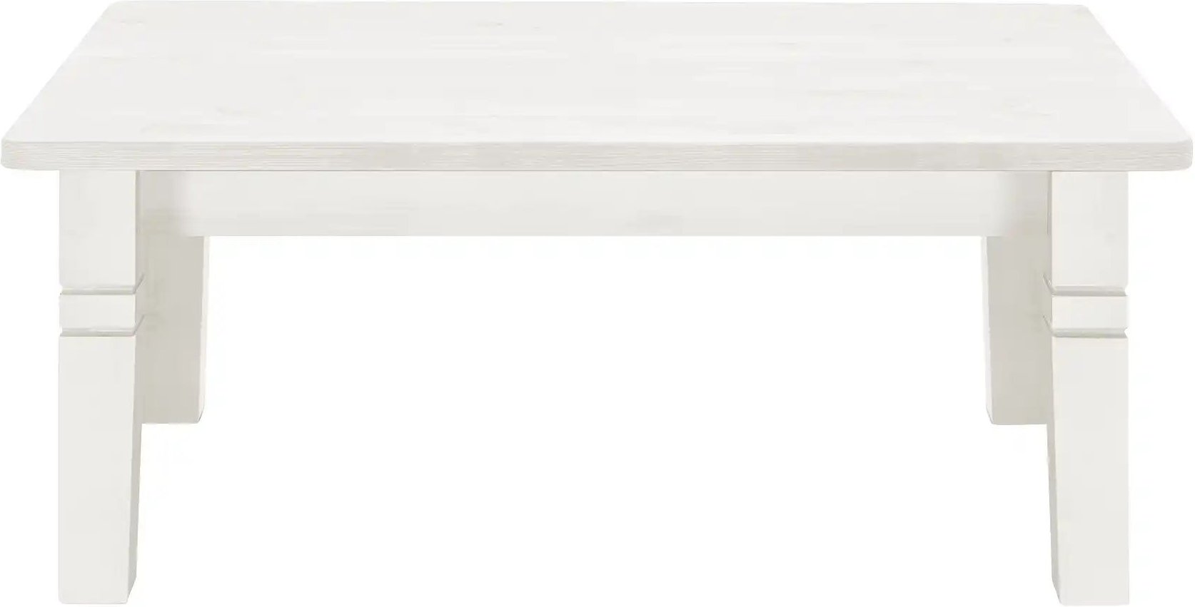 maison bleue Couchtisch Florian ¦ weiß ¦ Maße (cm): B: 78 H: 46 Tische > Couchtische > Couchtisch Massivholz - Höffner