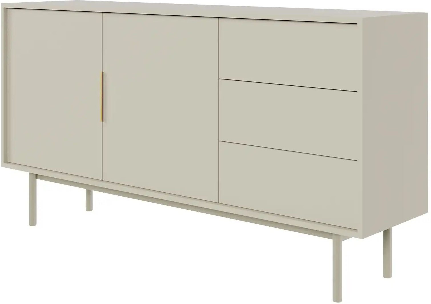 Sideboard Vinchio ¦ beige ¦ Maße (cm): B: 154 H: 82 T: 39.0 Kommoden & Sideboards > Sideboards - Höffner