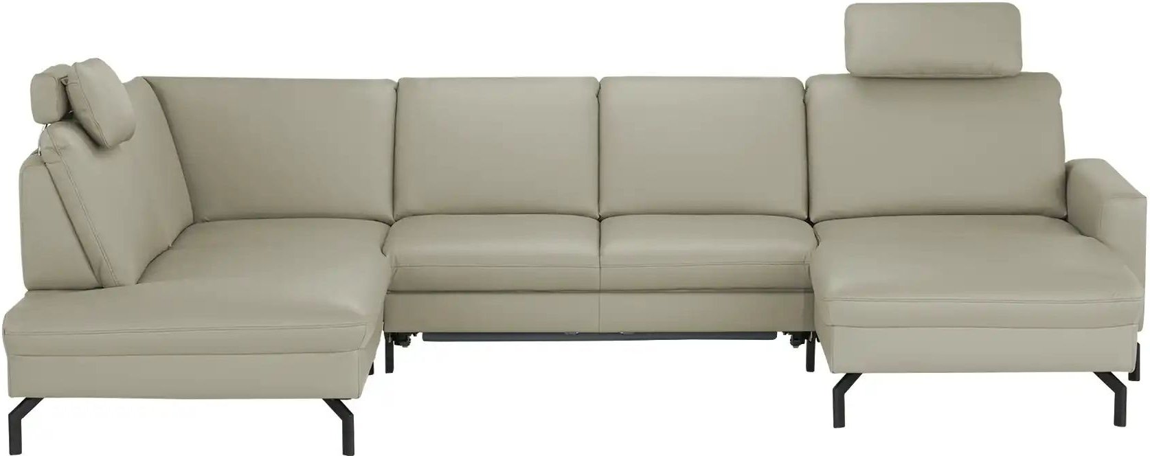 meinSofa Wohnlandschaft Grace ¦ grau ¦ Maße (cm): B: 332 T: 220.0 Polstermöbel > Sofas > Wohnlandschaften - Höffner