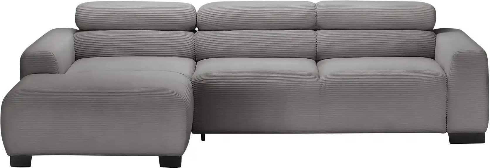 Jette Home Ecksofa  Flirt ¦ grau ¦ Maße (cm): B: 258 H: 84 T: 179.0 Polstermöbel > Sofas > 3-Sitzer - Höffner