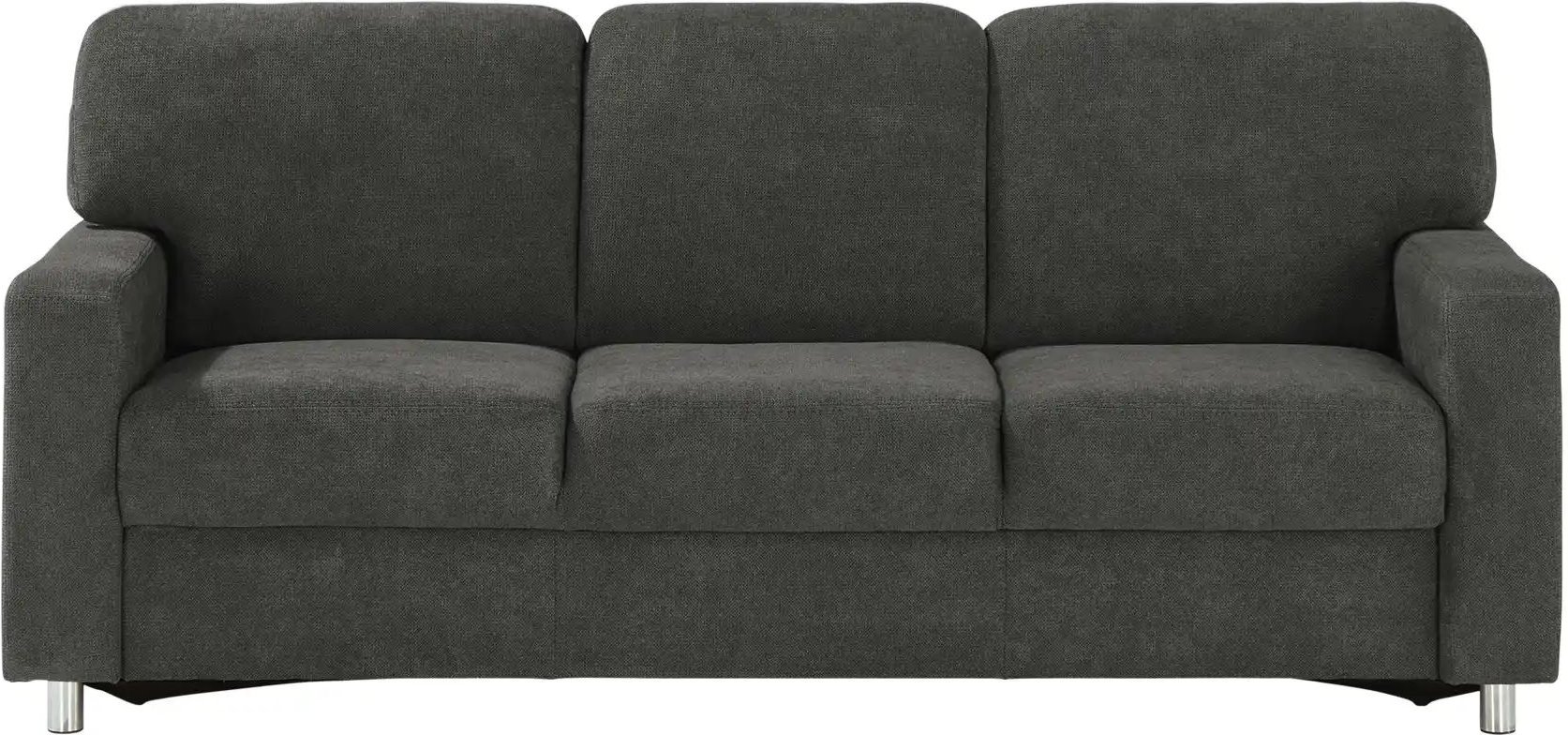 smart Sofa Valencia ¦ grau ¦ Maße (cm): B: 212 H: 90 T: 93.0 Polstermöbel > Sofas > 3-Sitzer - Höffner
