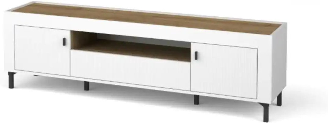 Thumbnail - Lowboard Mossa ¦ weiß ¦ Maße (cm): B: 177 H: 52 Kommoden & Sideboards > Lowboards - Höffner