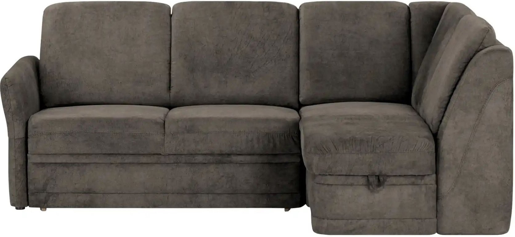 Polstermöbel Oelsa Ecksofa  Luna ¦ schwarz ¦ Maße (cm): B: 224 H: 91 T: 160.0 Polstermöbel > Sofas > Ecksofas - Höffner