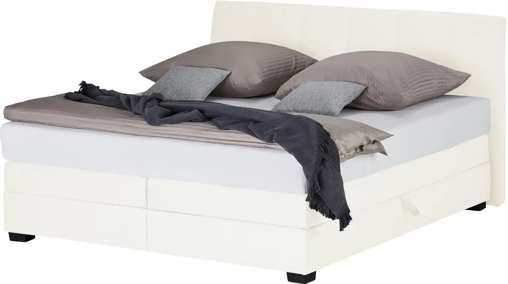 vanDoorn Boxspringbett Chiara ¦ creme ¦ Maße (cm): B: 192 H: 107 Betten > Boxspringbetten - Höffner