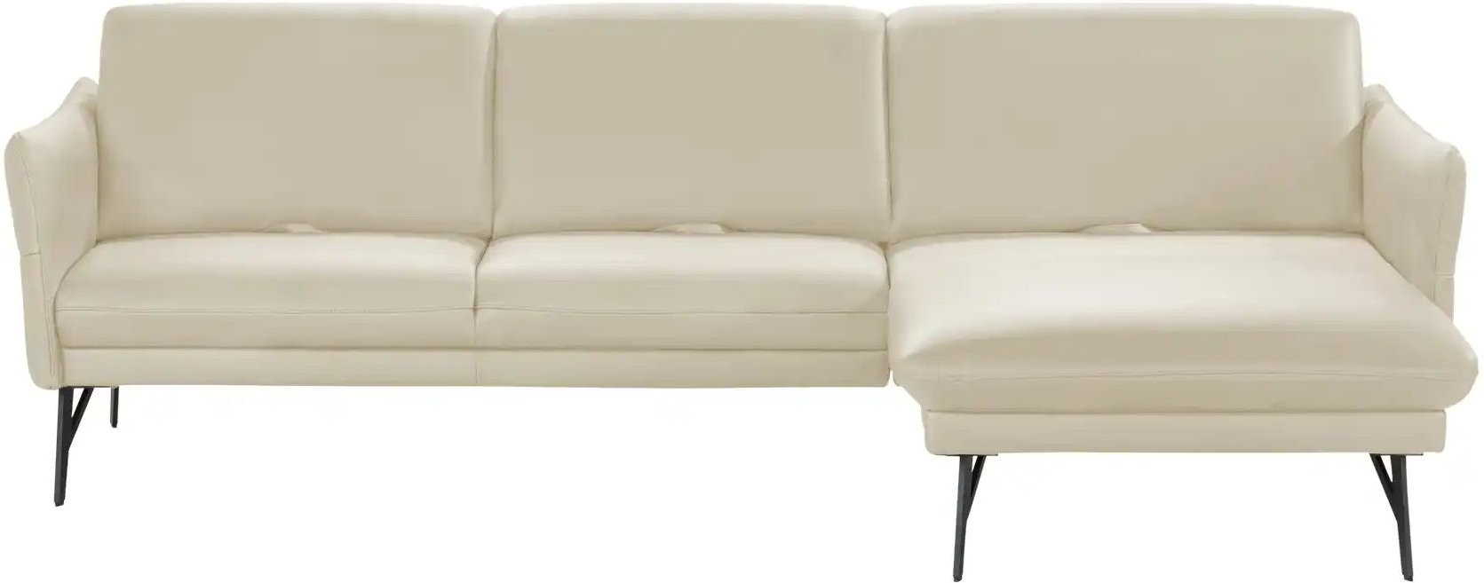 himolla Ecksofa Leder 1928 ¦ beige ¦ Maße (cm): B: 280 H: 83 T: 175.0 Polstermöbel > Sofas > Ecksofas - Höffner