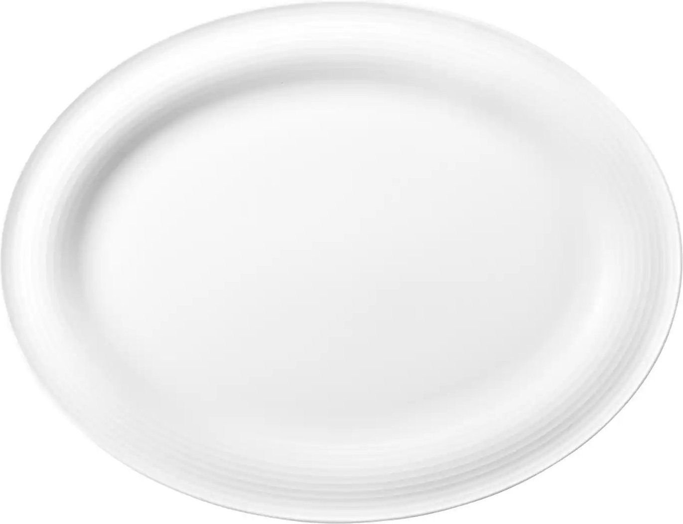 Seltmann Weiden Servierplatte Beat ¦ weiß ¦ Porzellan ¦ Maße (cm): B: 24 Geschirr > Einzelgeschirrteile - Höffner