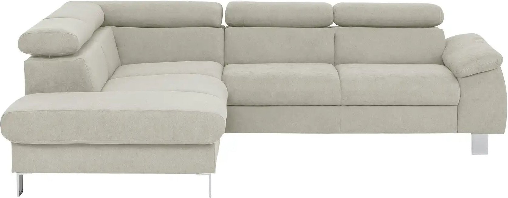 uno Ecksofa  Micky ¦ creme ¦ Maße (cm): B: 207 H: 72 T: 249.0 Polstermöbel > Sofas > Ecksofas - Höffner