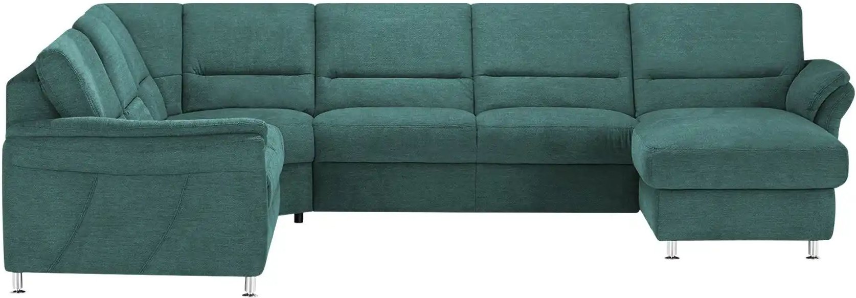 meinSofa Wohnlandschaft Donald ¦ türkis/petrol ¦ Maße (cm): B: 335 H: 89 T: 262.0 Polstermöbel > Sofas > Wohnlandschaft...