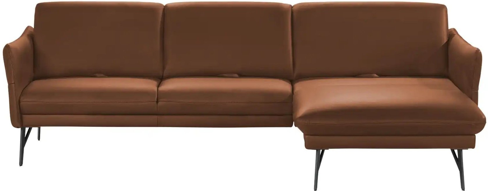 himolla Ecksofa Leder 1928 ¦ braun ¦ Maße (cm): B: 280 H: 83 T: 175.0 Polstermöbel > Sofas > Ecksofas - Höffner