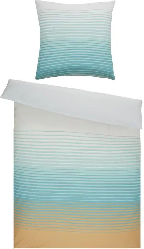 como Renforcé Bettwäsche Streifen ¦ grün ¦ Maße (cm): B: 135 Bettwaren > Bettwäsche > Bettwäsche ganzjährig - Höffner