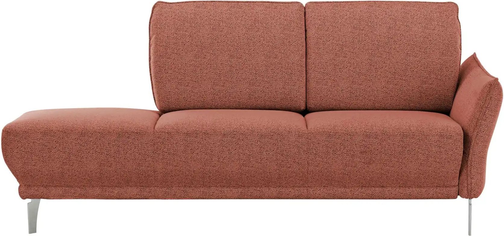 Récamiere Berlin ¦ rot ¦ Maße (cm): B: 204 H: 88 T: 93.0 Polstermöbel > Ottomanen & Recamiere - Höffner