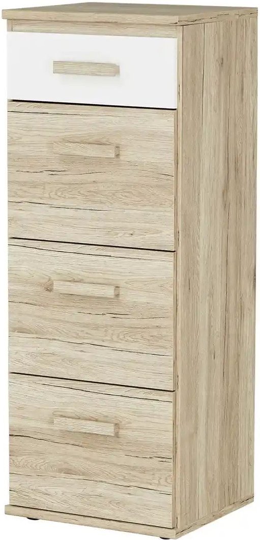 Thumbnail - Hochkommode Caja ¦ holzfarben ¦ Maße (cm): B: 46 H: 121 T: 40.0 Kommoden & Sideboards > Kommoden - Höffner