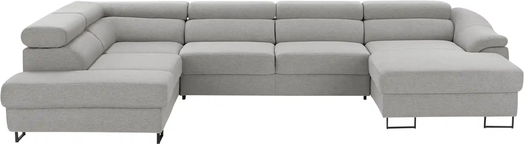 switch Ecksofa  Lavos ¦ grau ¦ Maße (cm): B: 346 H: 85 T: 221.0 Polstermöbel > Sofas > Wohnlandschaften - Höffner