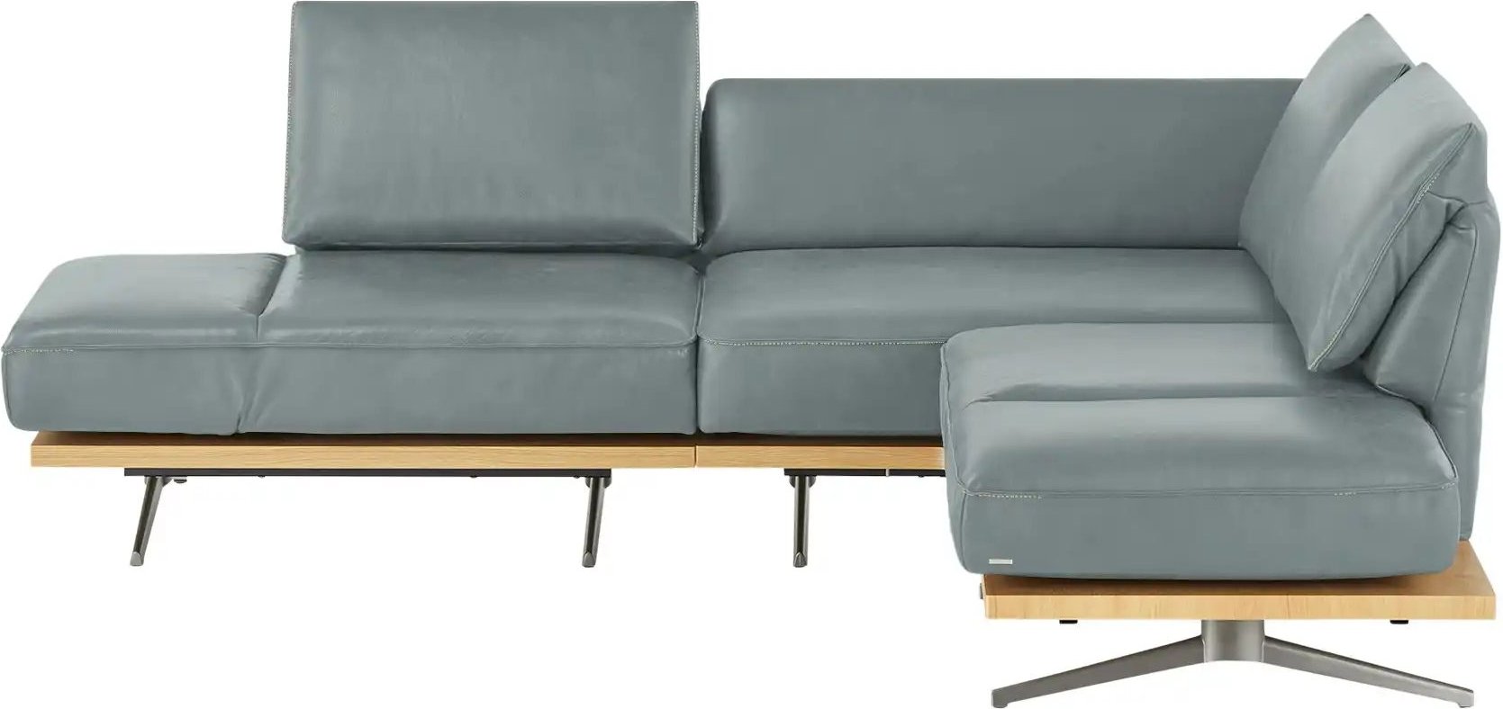 KOINOR Ecksofa Phoenix ¦ grau ¦ Maße (cm): B: 253 H: 87 T: 209.0 Polstermöbel > Sofas > Ecksofas - Höffner