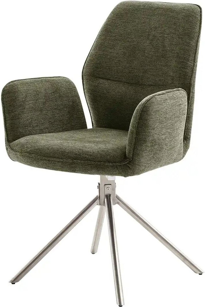 Esszimmerstuhl Gustav ¦ grün ¦ Maße (cm): B: 61 H: 91 T: 63.0 Stühle > Esszimmerstühle > Esszimmerstühle mit Armlehnen ...