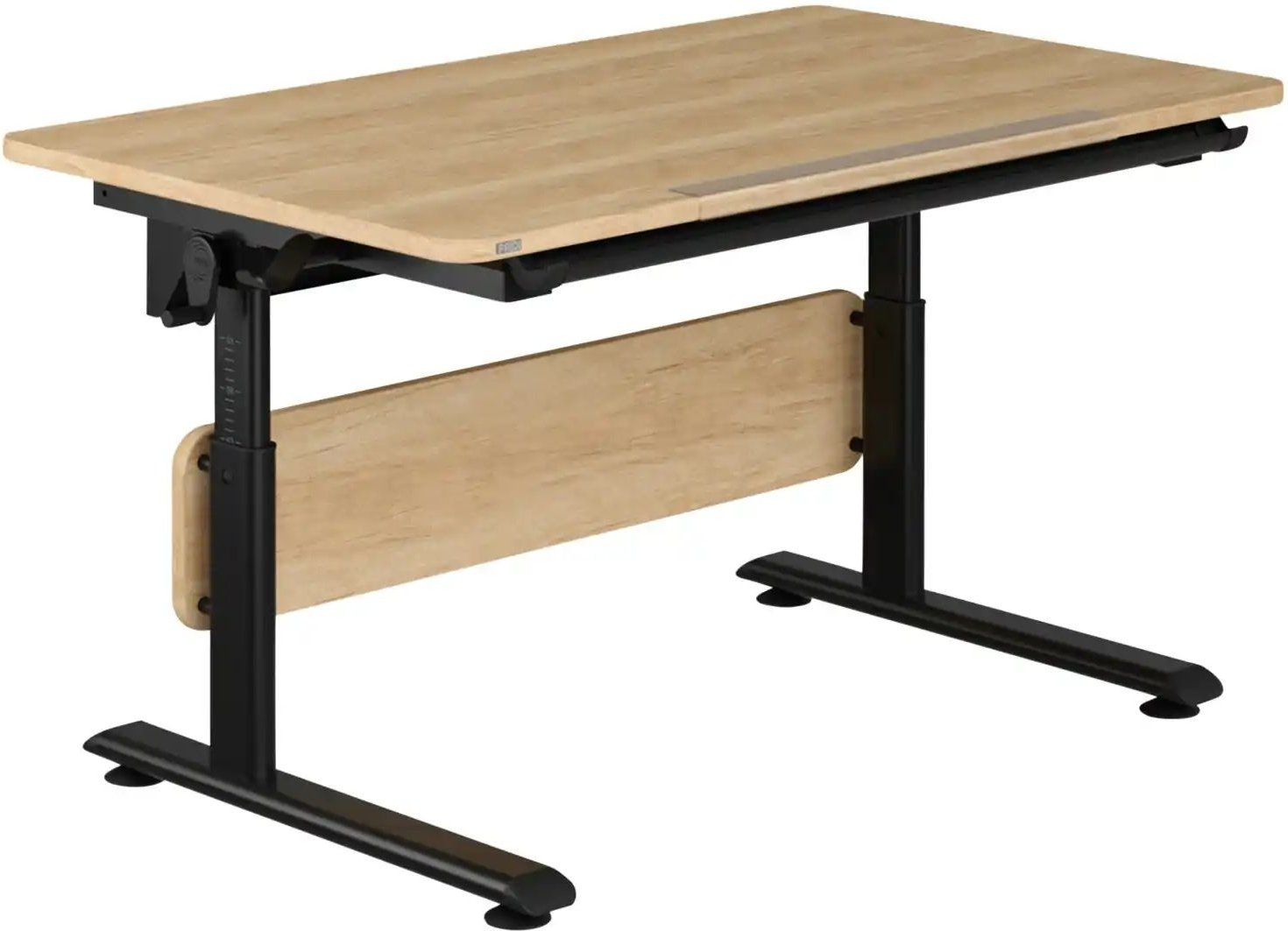 PAIDI Schülerschreibtisch Diego Black ¦ holzfarben ¦ Maße (cm): B: 120 H: 53 T: 70.0 Kindermöbel > Kinderschreibtische ...