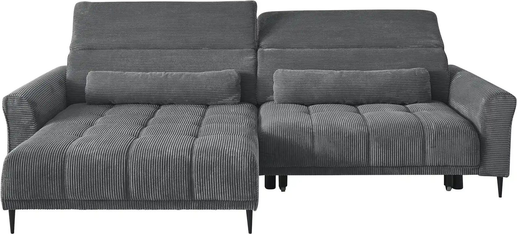 Ecksofa Logan ¦ grau ¦ Maße (cm): B: 277 H: 80 T: 179.0 Polstermöbel > Sofas > 3-Sitzer - Höffner