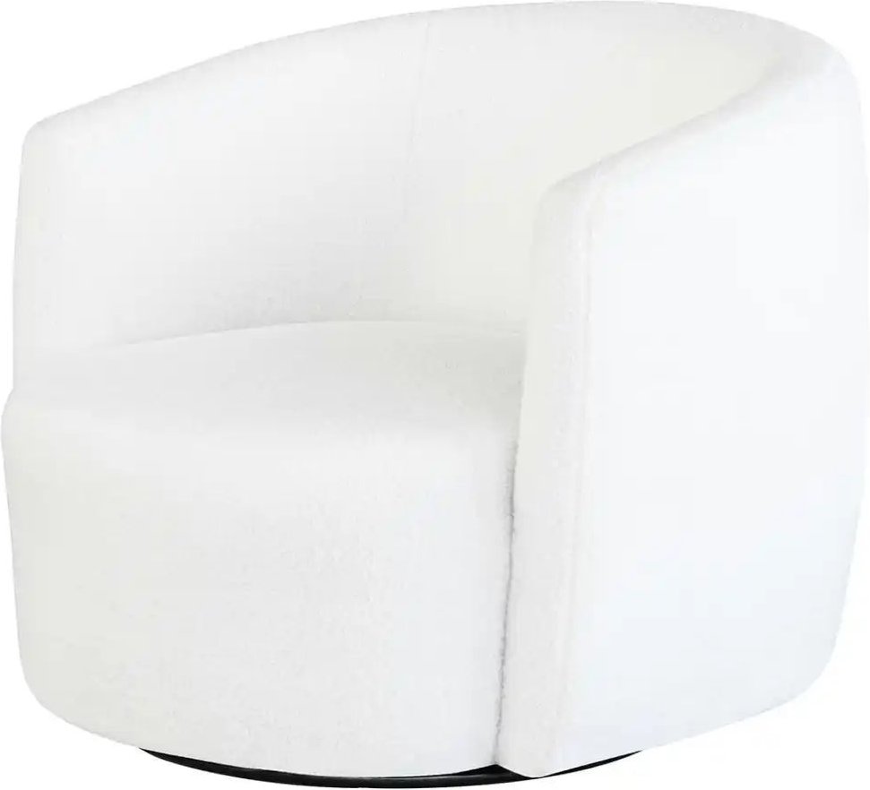 Kayoom Sessel Aveiro ¦ weiß ¦ Maße (cm): B: 82 H: 71 Polstermöbel > Sessel > Drehsessel - Höffner