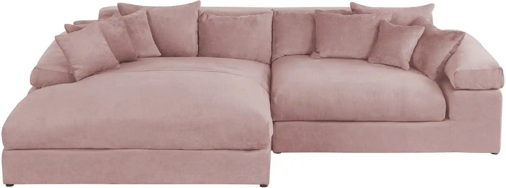 smart Ecksofa Lianea ¦ rosa/pink ¦ Maße (cm): B: 291 H: 86 T: 208.0 Polstermöbel > Sofas > 3-Sitzer - Höffner