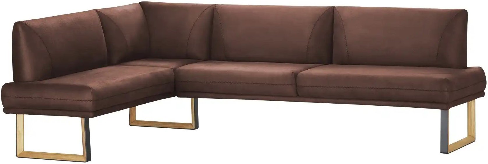 Woodford Eckbank Soras ¦ braun ¦ Maße (cm): H: 89 Bänke > Eckbänke - Höffner