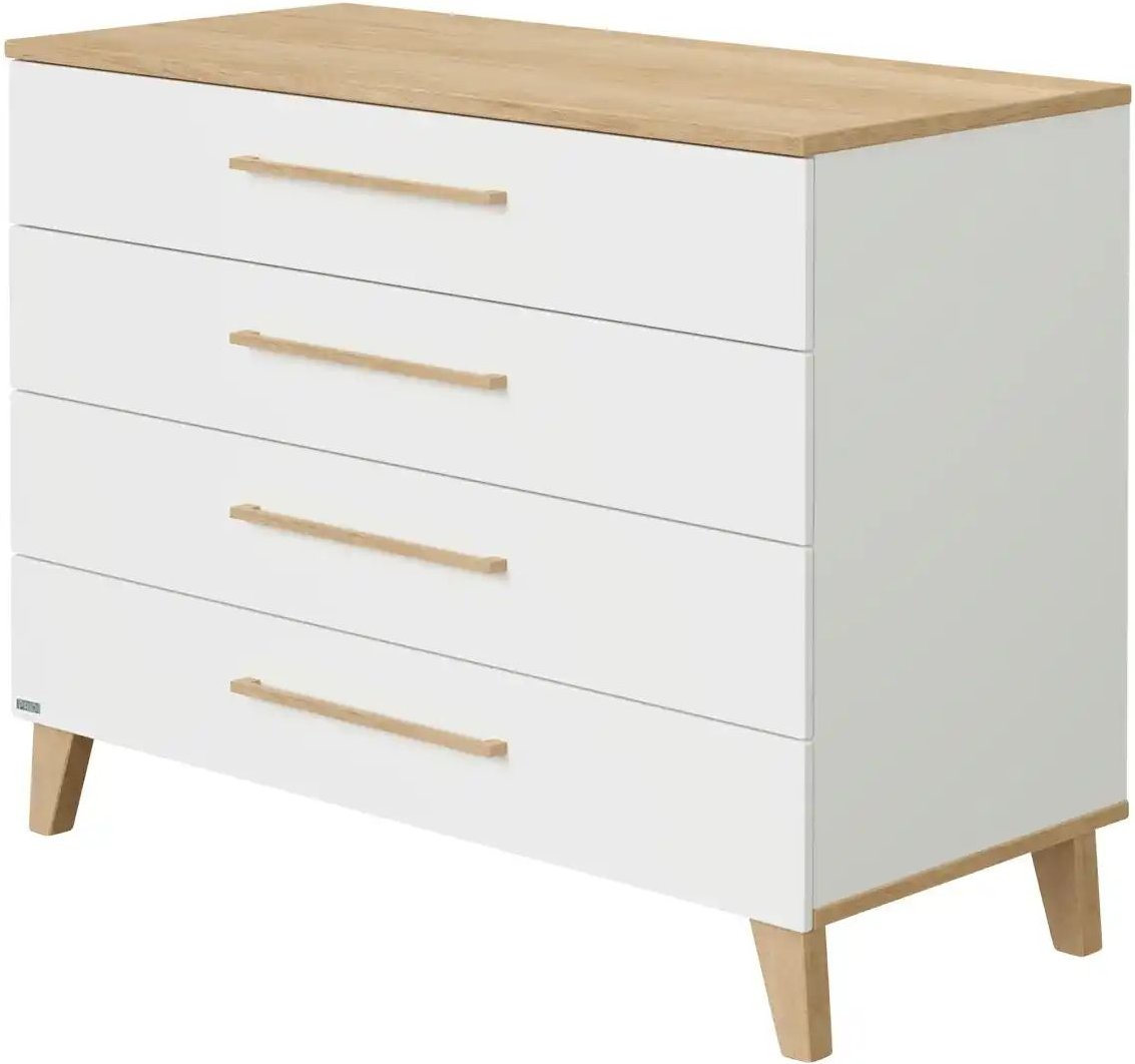 PAIDI Kommode Oscar ¦ weiß ¦ Maße (cm): B: 123,5 H: 95 T: 55.9 Baby > Babymöbel > Wickelkommoden - Höffner