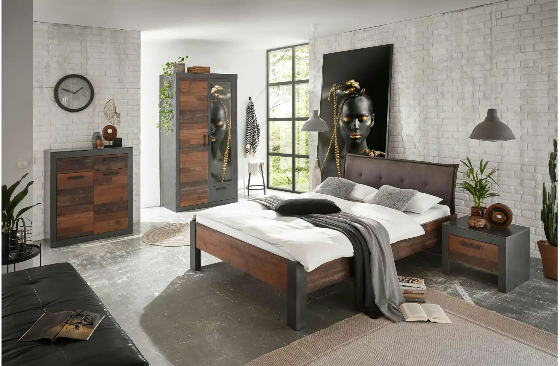Schlafzimmer ¦ braun ¦ Maße (cm): B: 105 H: 60 Komplett-Schlafzimmer - Höffner