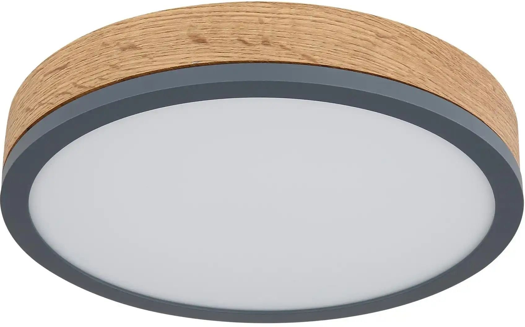 Thumbnail - Globo Lighting Deckenleuchte ¦ grau ¦ Maße (cm): B: 30 H: 8,5 T: 30.0 Lampen & Leuchten > Deckenleuchten - Höffner