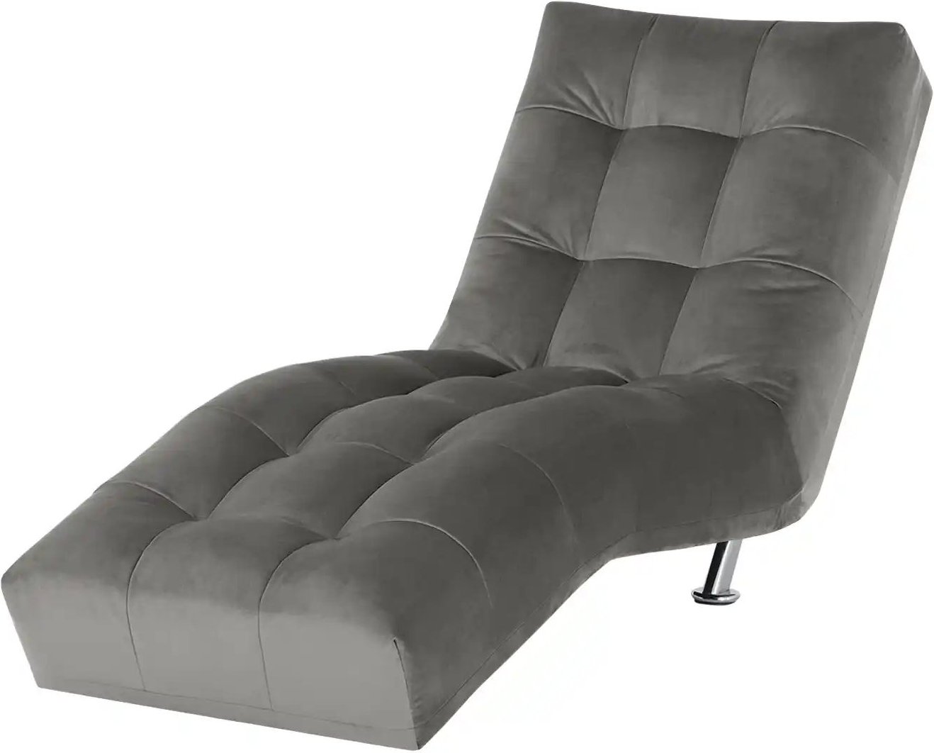 Thumbnail - uno Einzelliege Inga ¦ grau ¦ Maße (cm): B: 164 H: 88 T: 68.0 Polstermöbel > Relaxliegen - Höffner